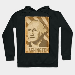 George Washington Retro Propaganda Hoodie